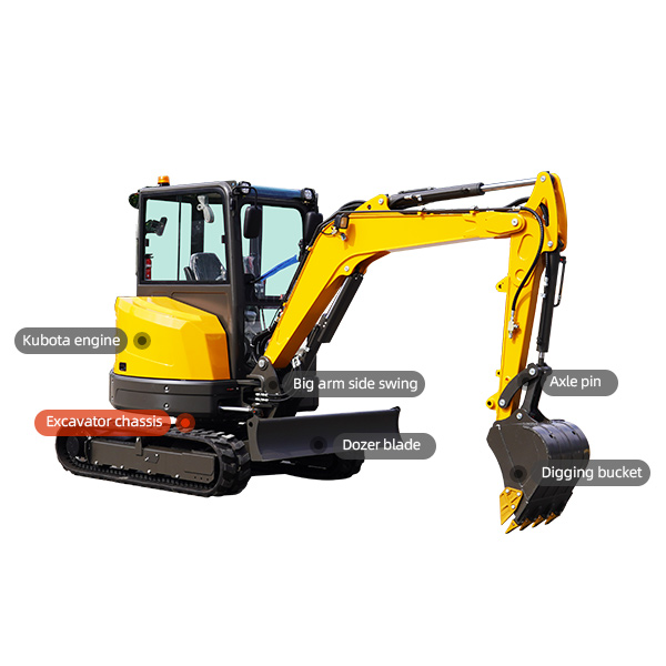 Excavator chassis